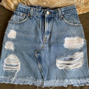 Jean skirt